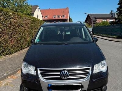 Schwarz Gebraucht 2008 VW Touran R-line Van / Kleinbus | 4.400 € (Guter Preis)