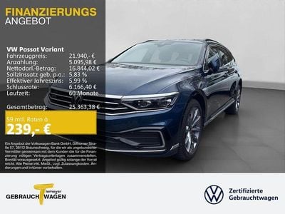 Gebraucht VW Passat GTE 218 PS (160 kW) 2021 Andere farbe Kombi