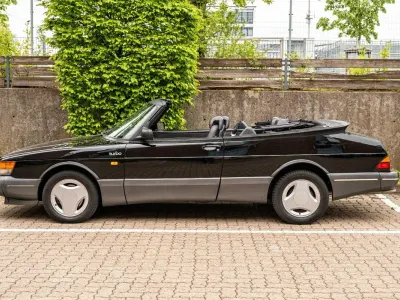 Gebraucht Saab 900 Cabriolet 141 PS (103 kW) 1991 Schwarz Cabrio