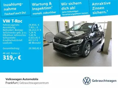 Second-hand VW T-Roc Sport 150 CP (110 kW) 2021 Negru SUV