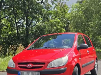 Gebraucht Hyundai Getz 67 PS (49 kW) 2008 Rot Kleinwagen