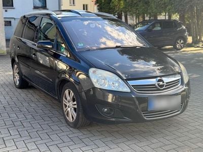 Gebraucht Opel Zafira Edition 150 PS (110 kW) 2008 Schwarz Van / Kleinbus