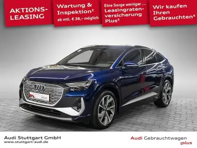 Gebraucht Audi Q4 Sportback e-tron Ambiente 219 kW (299 PS) 2023 Navarrablau metallic SUV
