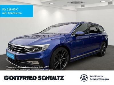 Usata VW Passat R-line 200 CV (147 kW) 2021 Blu Station wagon