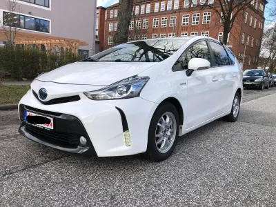 Gebraucht Toyota Prius+ 99 PS (72 kW) 2021 Weiß Van / Kleinbus