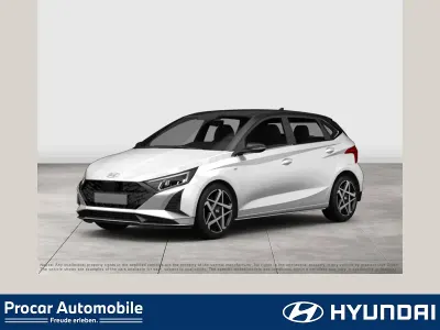 Neu Hyundai i20 Blackline 90 PS (66 kW) 2026 Weiß Kleinwagen