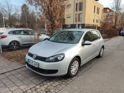 Gebraucht VW Golf VI Comfortline 80 PS (58 kW) 2009 Silber Kleinwagen