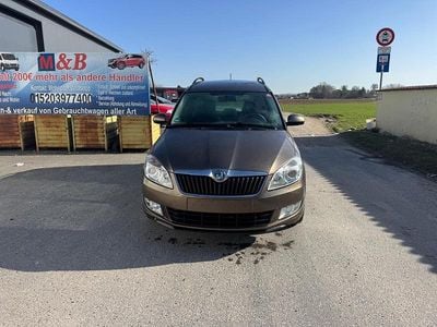 Gebraucht Skoda Roomster Ambition 86 PS (63 kW) 2012 Braun Van / Kleinbus