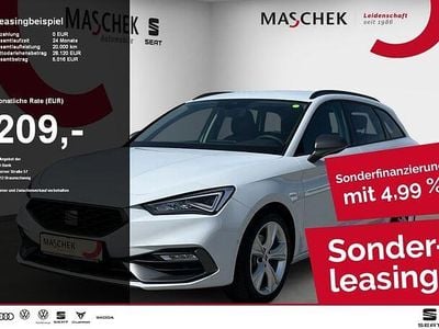 Gebraucht Seat Leon FR 150 PS (110 kW) 2024 Nevada weiss Kombi