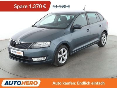 Gebraucht Skoda Rapid Joy 110 PS (80 kW) 2016 Grau Kleinwagen