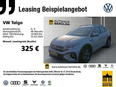 Gebraucht VW Taigo R-line 150 PS (110 kW) 2022 Grau SUV