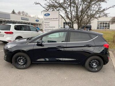 Gebraucht Ford Fiesta Titanium 101 PS (74 kW) 2023 Agate black metallic Kleinwagen