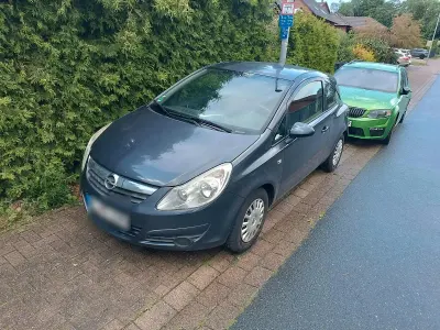 Gebraucht Opel Corsa 80 PS (58 kW) 2009 Blau Kleinwagen