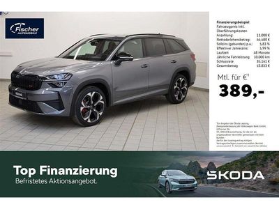 Neu Skoda Kodiaq RS 265 PS (194 kW) 2026 Graphite grau metallic SUV