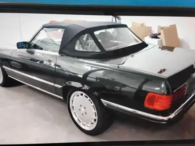 Occasion Mercedes SL300 180 ch (132 kW) 1988 Noir Cabriolet