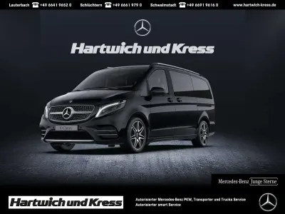 Gebraucht Mercedes V300 AMG line 237 PS (174 kW) 2021 Obsidianschwarz Van / Kleinbus