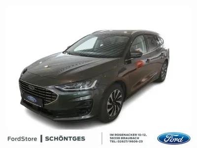 Gebraucht Ford Focus Titanium 125 PS (91 kW) 2024 Metallic) (grau Kombi