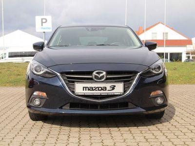 Gebraucht Mazda 3 105 PS (77 kW) 2016 Blau metallic Limousine