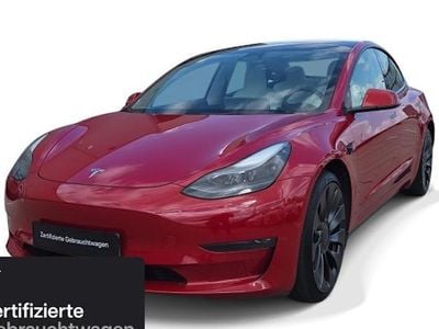 Gebraucht Tesla Model 3 Performance 377 kW (513 PS) 2022 Rot Limousine