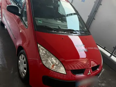 Gebraucht Mitsubishi Colt 2007 Rot Kleinwagen