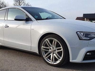 Gebraucht Audi A5 Sportback Ambiente 190 PS (139 kW) 2016 Weiß Kleinwagen