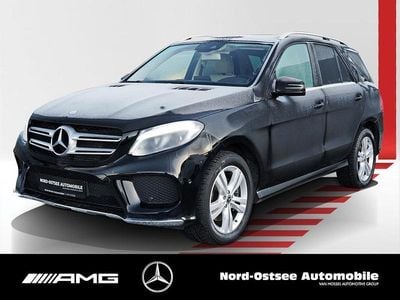Gebraucht Mercedes GLE250 AMG line 204 PS (150 kW) 2018 Unilack schwarz uni SUV