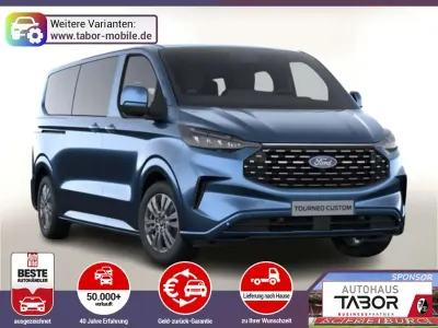 Neu Ford Tourneo Custom Titanium 136 PS (100 kW) 2026 Blau Van