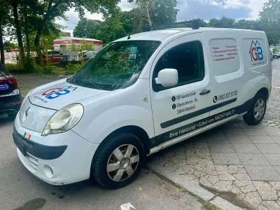 Gebraucht Renault Kangoo 86 PS (63 kW) 2010 Weiß Van / Kleinbus