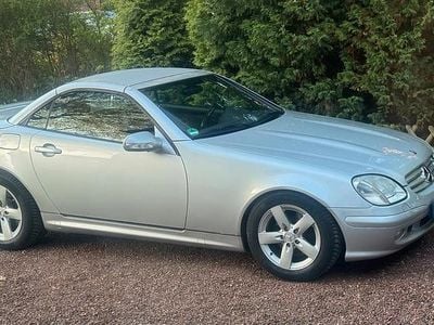 Brugt Mercedes SLK320 218 HK (160 kW) 2002 Sølv Cabriolet