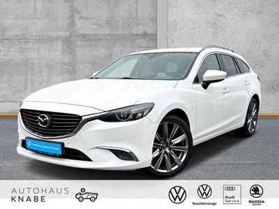 gebraucht Mazda 6 Kombi 2.5 Kizoku Intense LED HuD LEDER BOSE