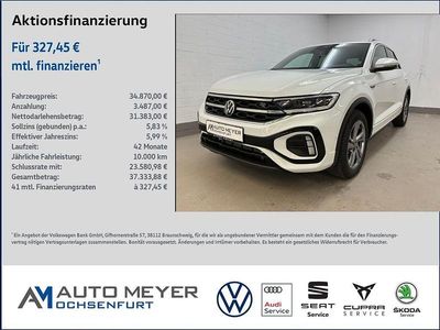 Gebraucht VW T-Roc IQ Drive 150 PS (110 kW) 2025 Weiß SUV