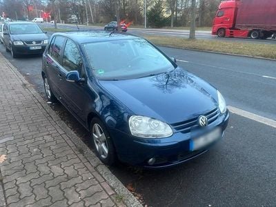 Gebraucht VW Golf V 2007 Blau Kleinwagen
