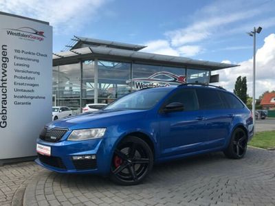 Gebraucht Skoda Octavia RS 220 PS (161 kW) 2014 Blau metallic Kombi