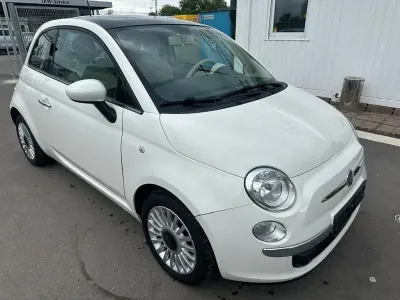 Gebraucht Fiat 500 Pop 69 PS (50 kW) 2013 Weiß Kleinwagen