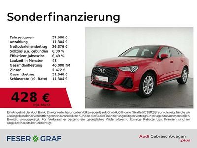 Tangorot metallic Gebraucht 2022 Audi Q3 Sportback Ambiente SUV | 37.680 € (Fairer Preis)
