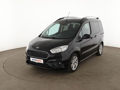 Gebraucht Ford Tourneo Titanium 101 PS (74 kW) 2018 Schwarz Van / Kleinbus