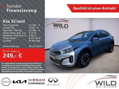 Gebraucht Kia XCeed Spirit 141 PS (103 kW) 2022 (css) lunarsilber met. SUV