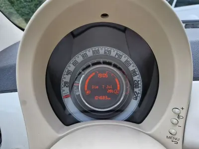 Gebraucht Fiat 500 69 PS (50 kW) 2015 Weiß
