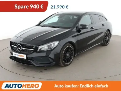 Gebraucht Mercedes CLA200 Shooting Brake AMG line 156 PS (114 kW) 2018 Schwarz Kombi