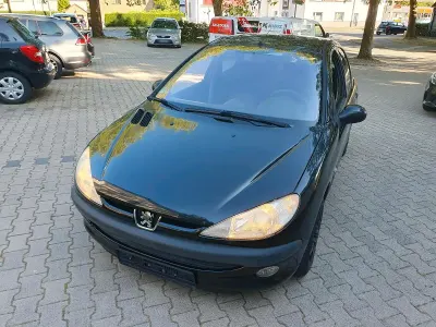 Gebraucht Peugeot 206 2003 Schwarz Kleinwagen