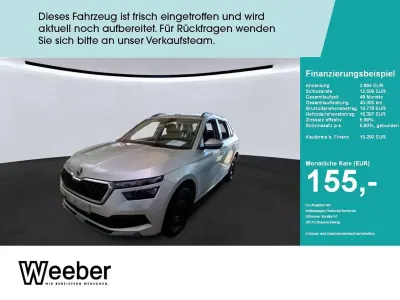 Gebraucht Skoda Kamiq Tour 110 PS (80 kW) 2022 Brilliantsilber (metallic) SUV