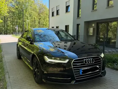 Używany Audi A6 S-Line 218 KM (160 kW) 2015 Czarny Sedan/Limuzyna