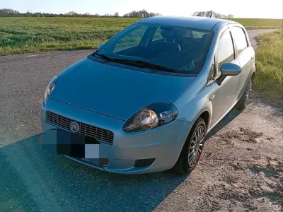 Gebraucht Fiat Grande Punto 75 PS (55 kW) 2008 Grau Kleinwagen