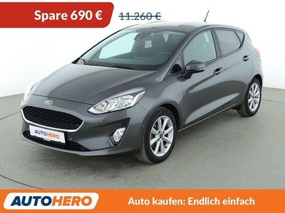 Gebraucht Ford Fiesta Cool & Connect 101 PS (74 kW) 2017 Grau Limousine