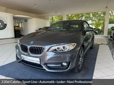 Gebraucht BMW 220 Sport Line 190 PS (139 kW) 2016 Grau Cabrio
