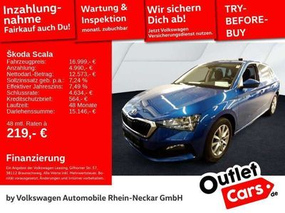 gebraucht Skoda Scala 1.5 TSI Ambition Automatik