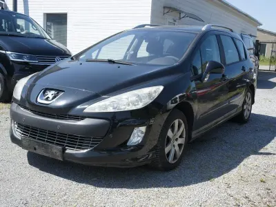 Occasion Peugeot 308 SW Sport 120 PK (88 kW) 2008 Zwart Stationwagen