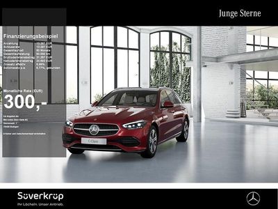 Gebraucht Mercedes C300e Avantgarde 204 PS (150 kW) 2023 Rot Limousine