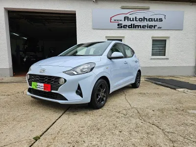 Brugt Hyundai i10 Pure 67 HK (49 kW) 2021 Blå Hatchback