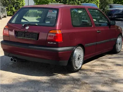 Brugt VW Golf III 75 HK (55 kW) 1995 Rød Sedan